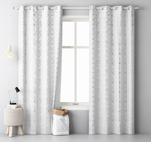 Závěs GLAMMY - bílý 140x250 cm