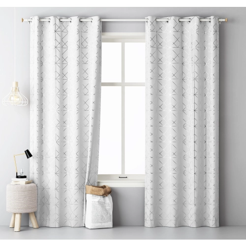 Závěs GLAMMY - bílý 140x250 cm