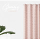 Závěs GLAMMY - růžový 140 x 250 cm - uchycení dekorační kolečka