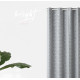 Závěs GLAMMY - šedý 140x280 cm - uchycení dekorační kolečka