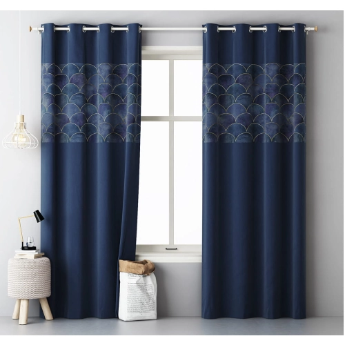 Závěs Harmony Malmo 140x250 cm - uchycení dekorační kolečka