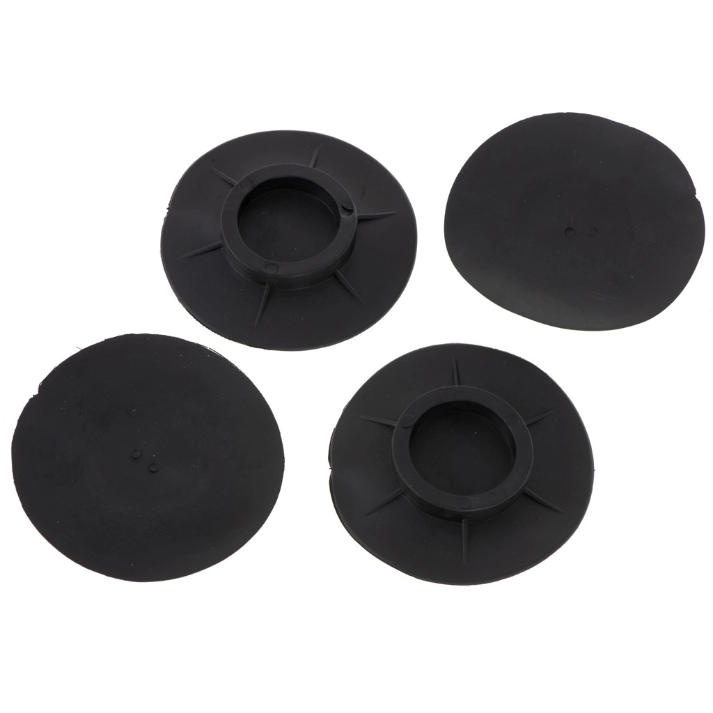 Antivibrační sada podložek pod pračku 4ks - černá