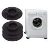 Antivibrační sada podložek pod pračku 4ks - černá