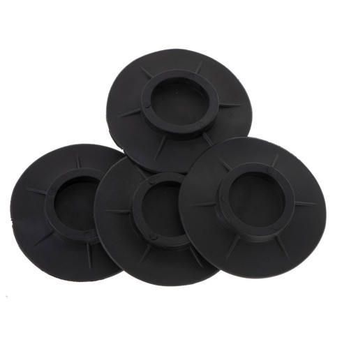 Antivibračný set podložiek pod práčku 4ks - čierne