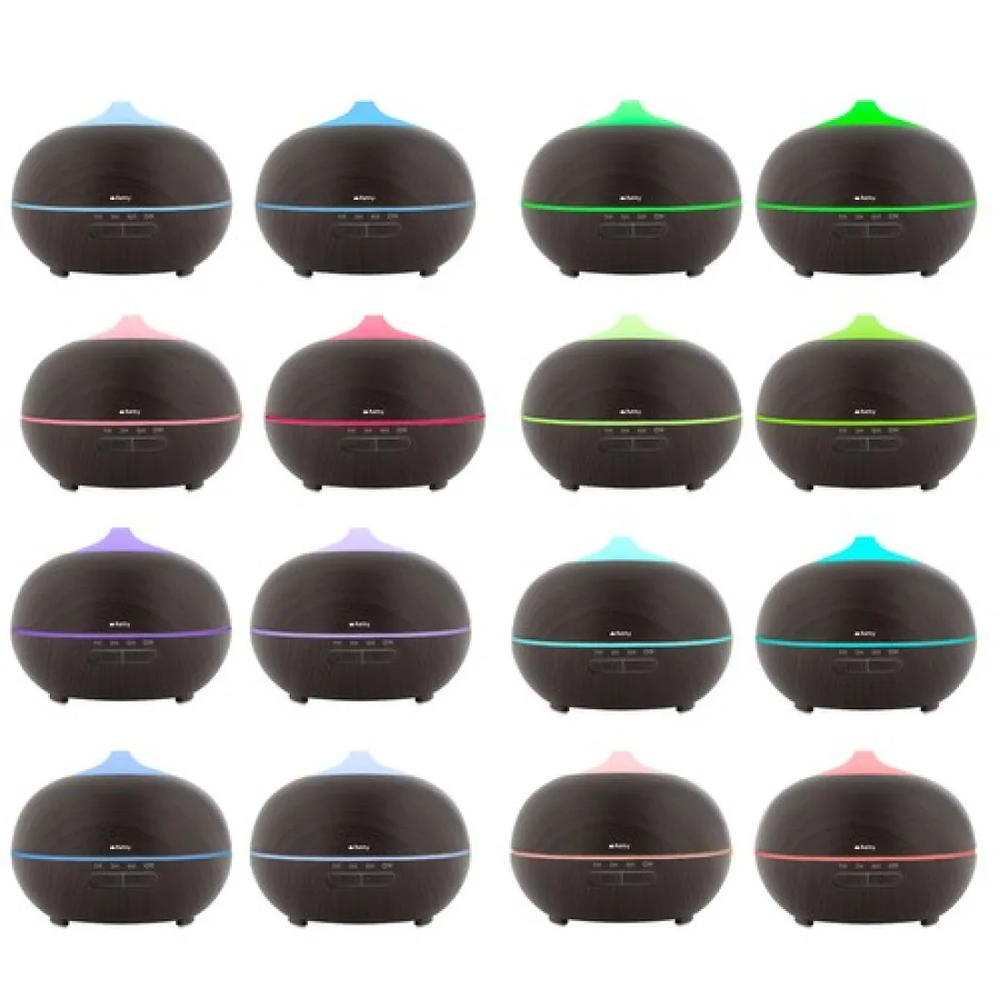 Aroma difuzér, zvlhčovač vzduchu s ionizátorom 400ml 