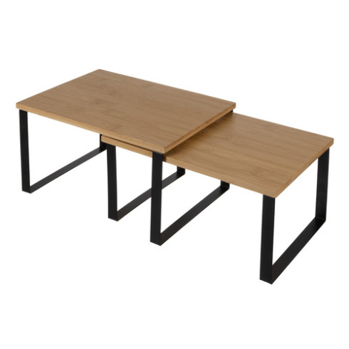 Bambusová kuchynská polica, 2 ks