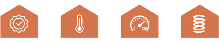 Bimetalový trubicový teploměr 0–120 °C s klipem