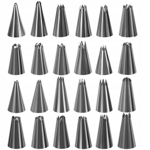 Cukrárske vrecko na zdobenie + 24 špičiek