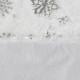 Dekorační koberec pod vánoční stromek - sněhové vločky 120 cm