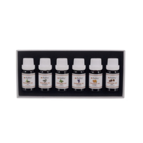 Esenciálne oleje 10 ml, sada 6 ks