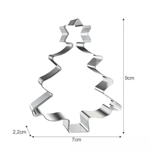 Vánoční formy na perníky 7 ks