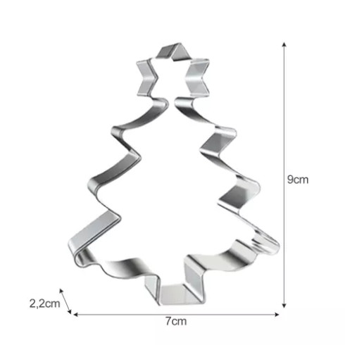 Formičky na medovníky 7 ks 