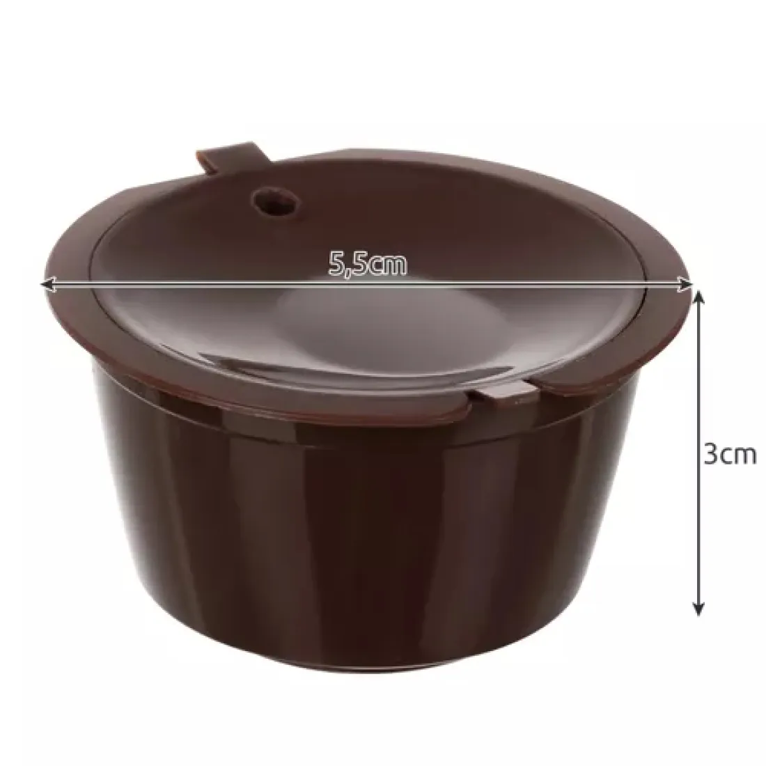 Opakovaně použitelné kapsle pro DolceGusto, 6 ks