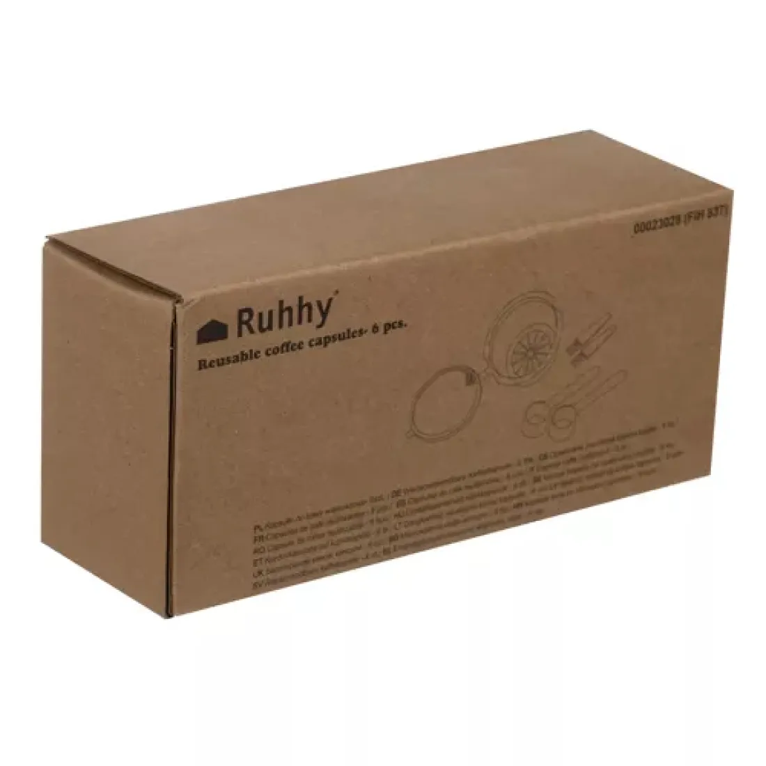 Opakovaně použitelné kapsle pro DolceGusto, 6 ks