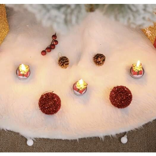 Dekorační koberec pod vánoční stromek - 150 cm