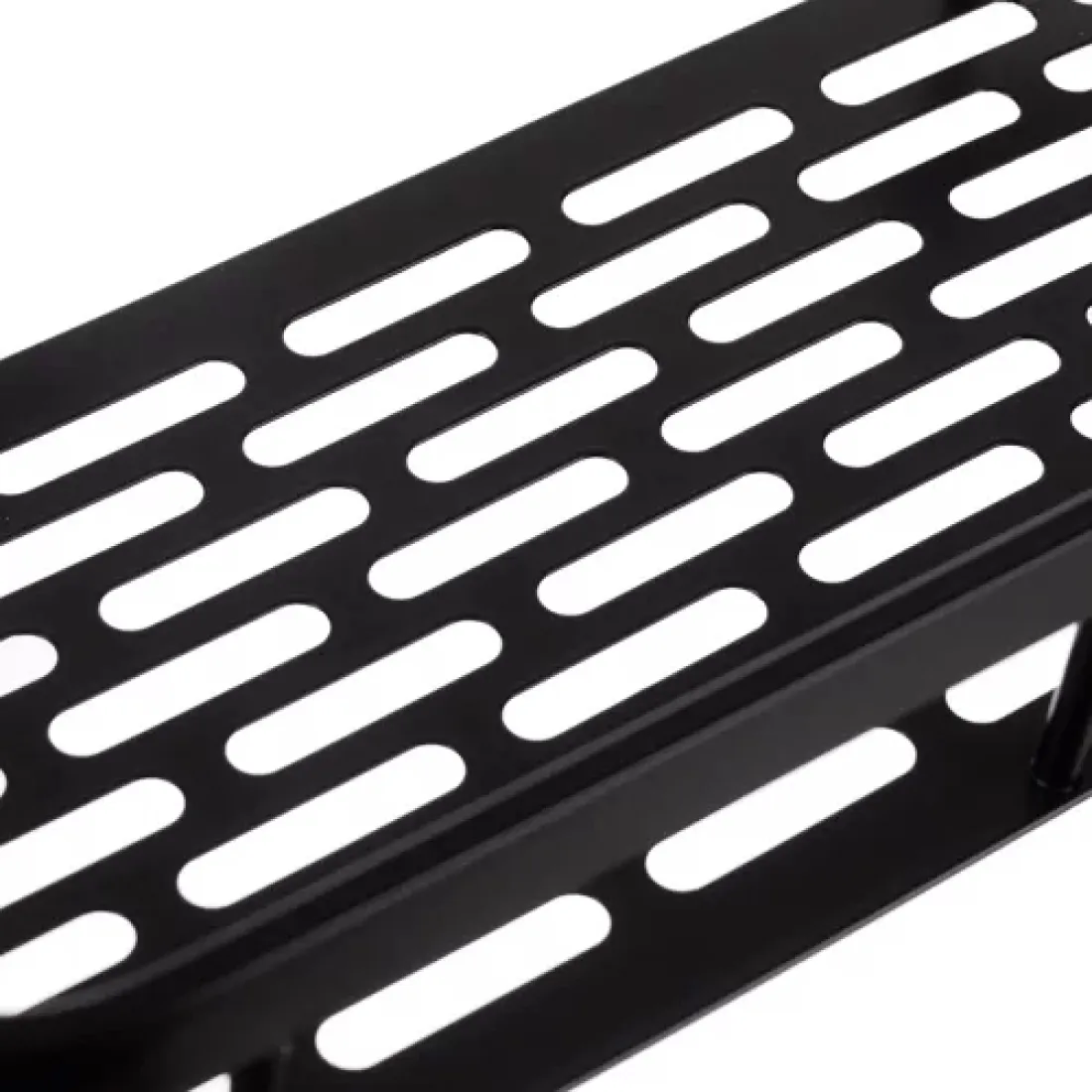 Kúpeľňová polica 2 ks, čierna