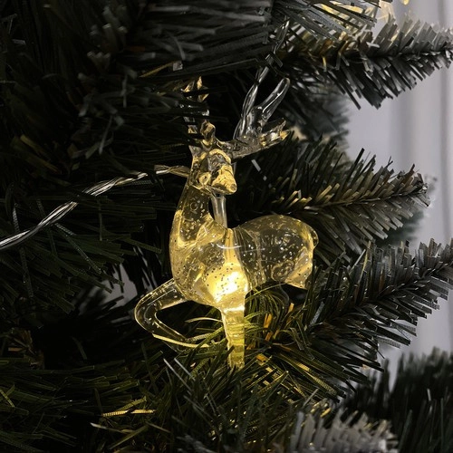 LED vianočná girlanda Soby, teplá biela