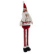 Mikuláš/Santa Claus s teleskopickými nohami 60–95 cm, bielo‑červený