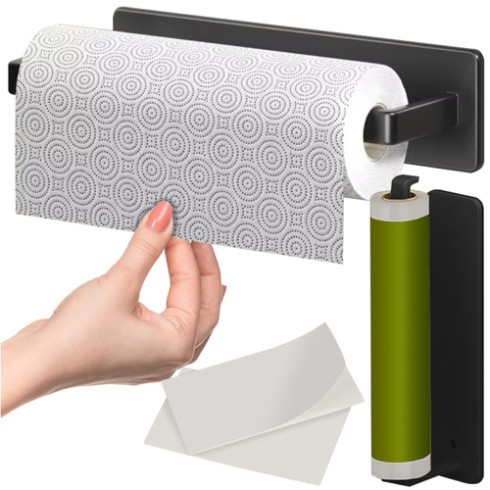 Nástenný samolepiaci držiak, 25 x 7 x 4,8 cm