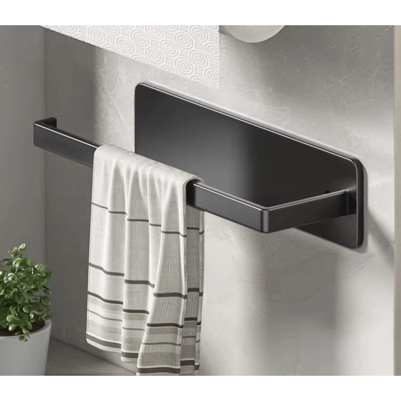 Nástenný samolepiaci držiak, 25 x 7 x 4,8 cm