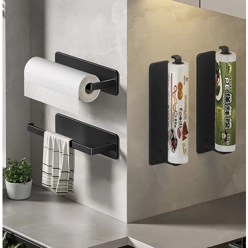 Nástenný samolepiaci držiak, 25 x 7 x 4,8 cm