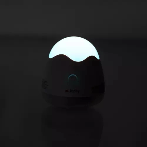 Odžmolkovač oblečenia Ruhhy so svetlom 2v1, biely