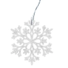 Ozdoby na vianočný stromček - snehové vločky 12 ks