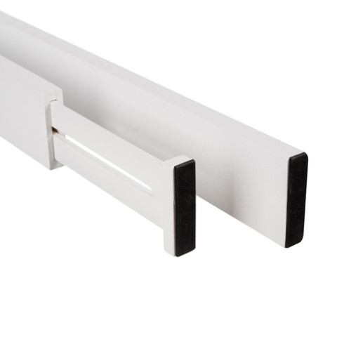 Praktický organizér do zásuvky biely, 42 - 56 cm