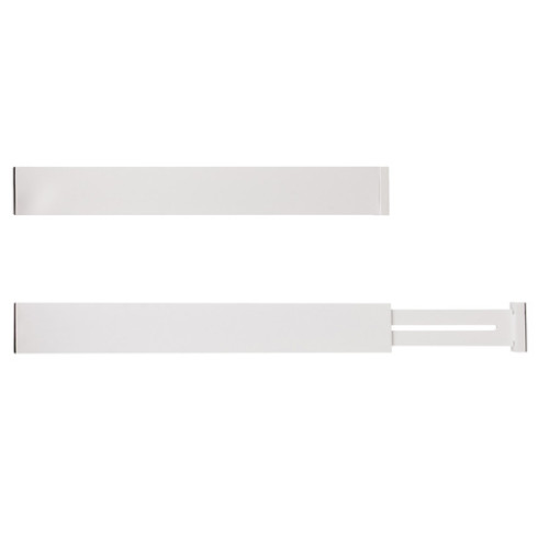 Praktický organizér do zásuvky biely, 42 - 56 cm