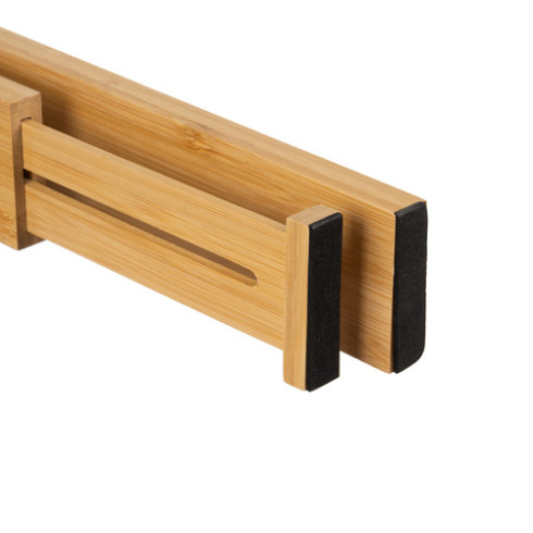 Praktický dřevěný organizér do zásuvky, 42–56 cm