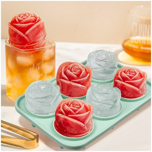 Silikonová forma na čokoládu a ľad - ruže