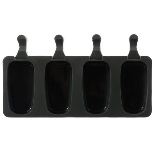 Silikonová forma na nanuky - cakesicles 4 ks + 50 dřevěných tyčinek