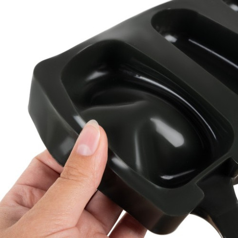 Silikonová forma na nanuky - cakesicles 4 ks + 50 dřevěných tyčinek