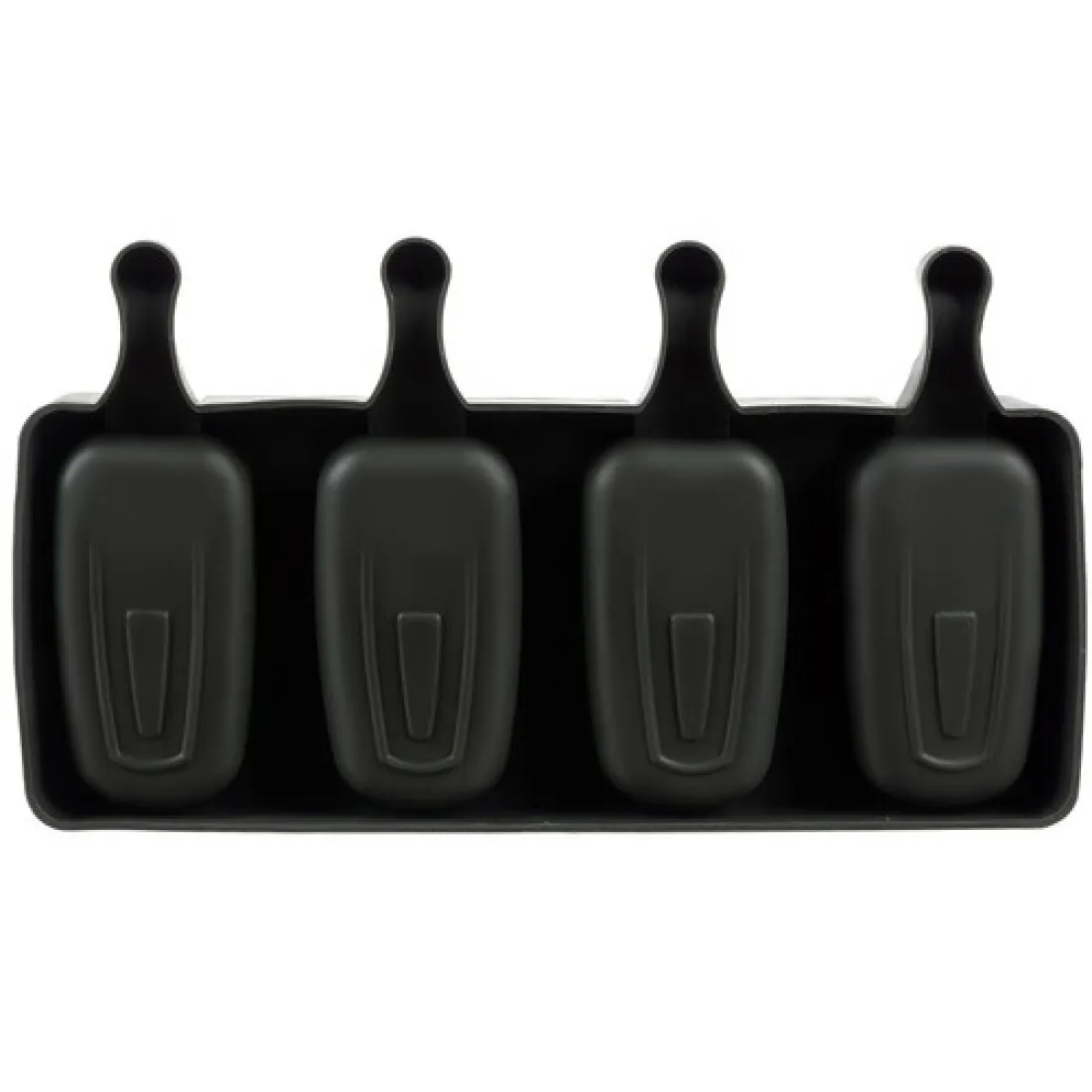 Silikónová forma na nanuky - cakesicles 4 ks + 50 drevených paličiek