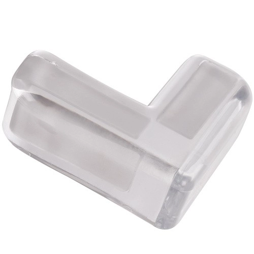 Silikonová ochrana rohů - čirá 12 ks