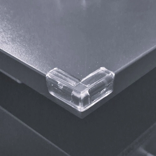 Silikónová ochrana rohov - číra 12 ks