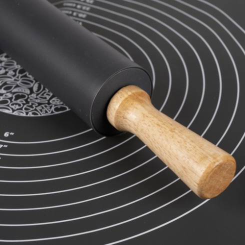 Silikónová podložka s mierkou + valček