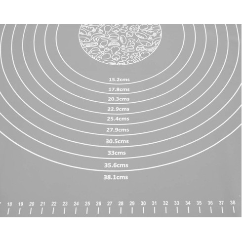 Silikónová podložka s mierkou - 64 cm