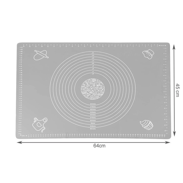 Silikónová podložka s mierkou - 64 cm