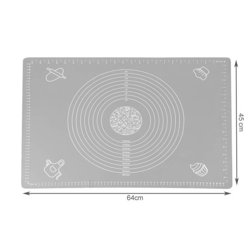 Silikónová podložka s mierkou - 64 cm