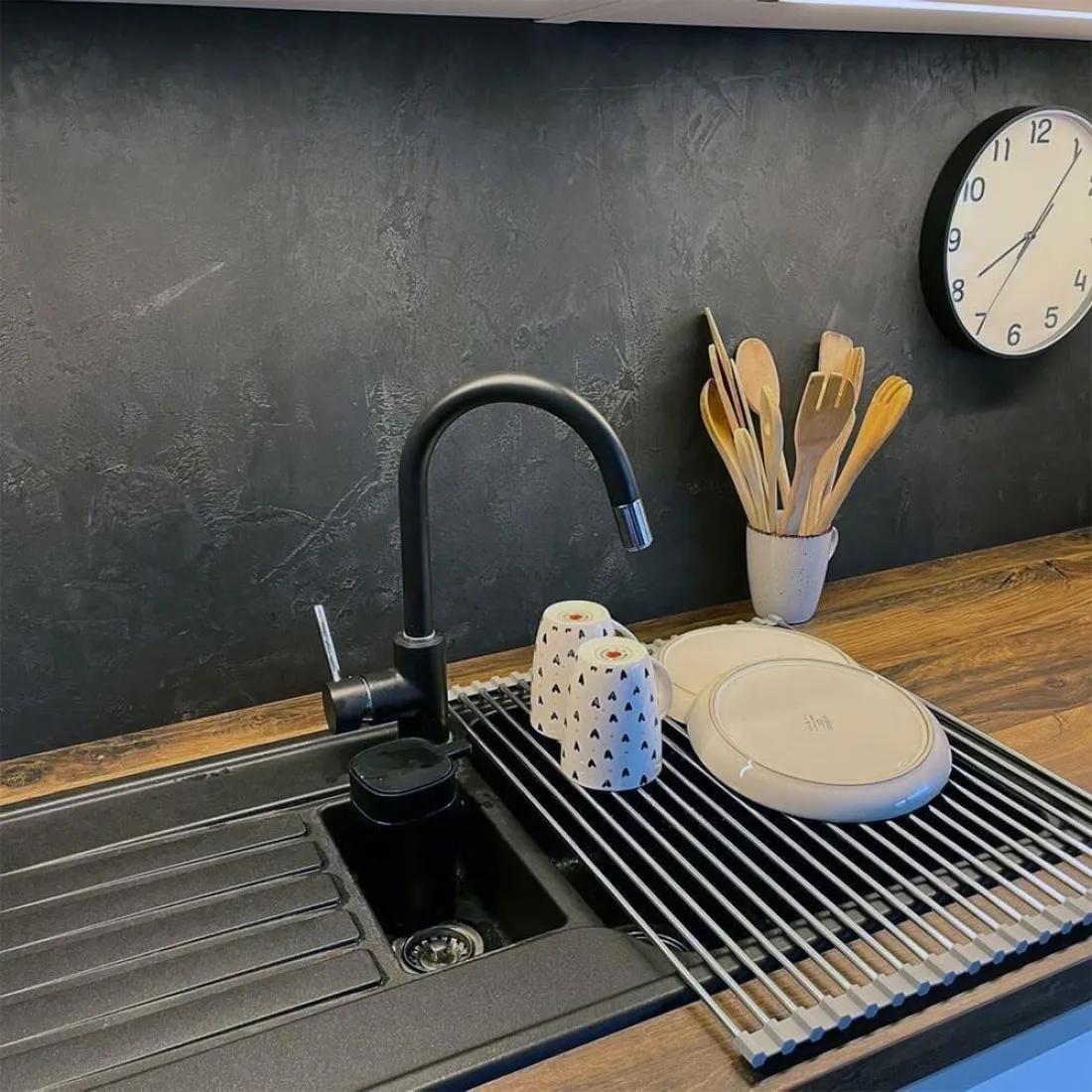 Skladací odkvapkávač na riad - veľký