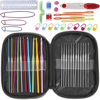 Súprava na háčkovanie, 50 ks