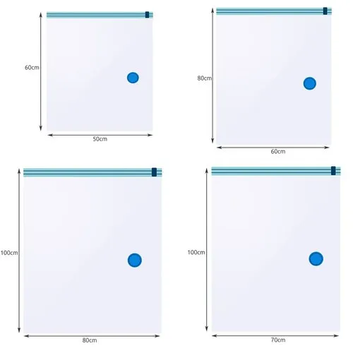 Vakuový sáček - sada 10 sáčků, 4 velikosti