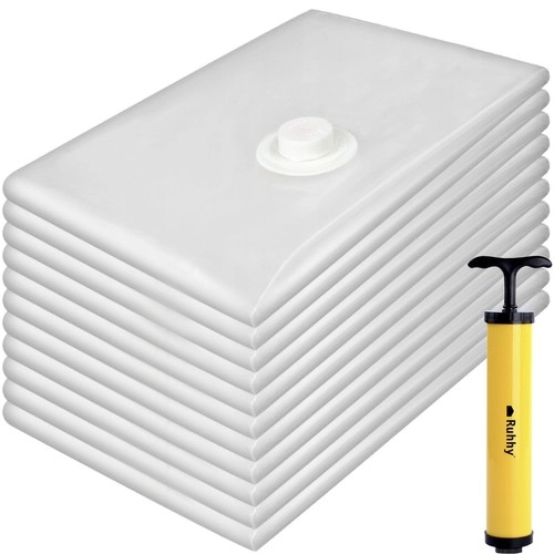 Vakuový sáček - sada 10 ks, 50x70 cm + pumpa