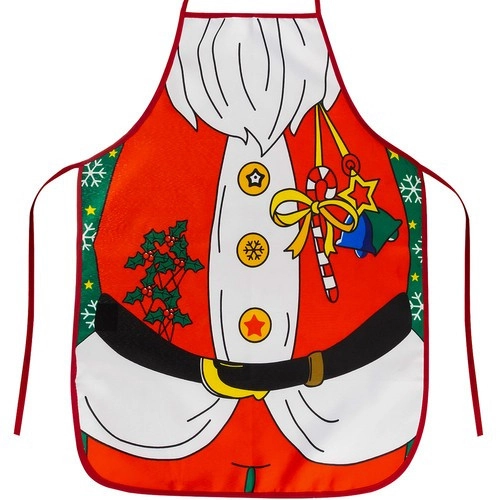 Vianočná kuchynská zástera Santa Claus, 92×51 cm