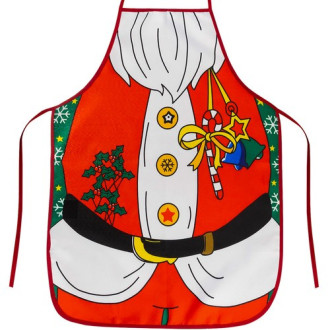 Vianočná kuchynská zástera Santa Claus, 92×51 cm