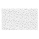 Vianočný biely obrus so striebornými snehovými vločkami, 220 x 140 cm