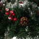 Vánoční věnec s ozdobami XL, 45 cm