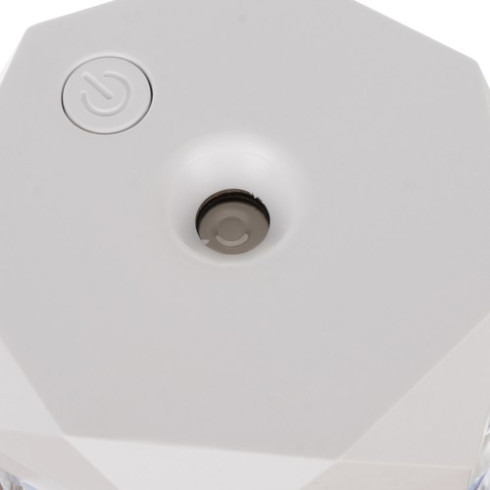 Zvlhčovač vzduchu - krištáľová lampa, RGB, 400 ml