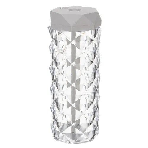 Zvlhčovač vzduchu - krištáľová lampa, RGB, 400 ml